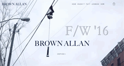 Desktop Screenshot of brownallan.com